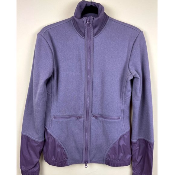 adidas by Stella McCartney Mauve Sample Zip Jacket S/M - Picture 1 of 12